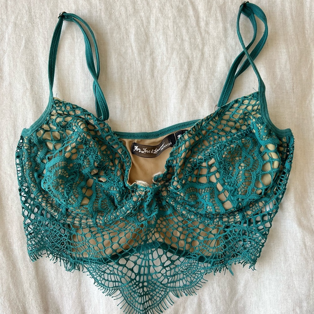 For Love and lemons skivvies bralette